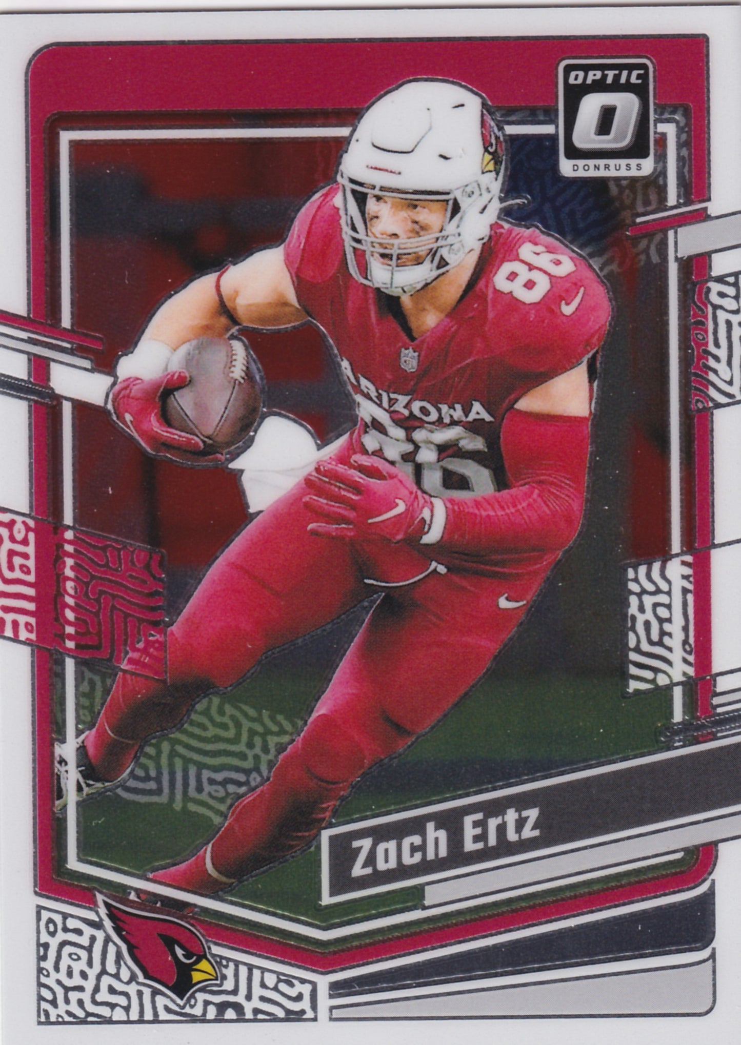 2023 Donruss Optic Zach Ertz Holo #6