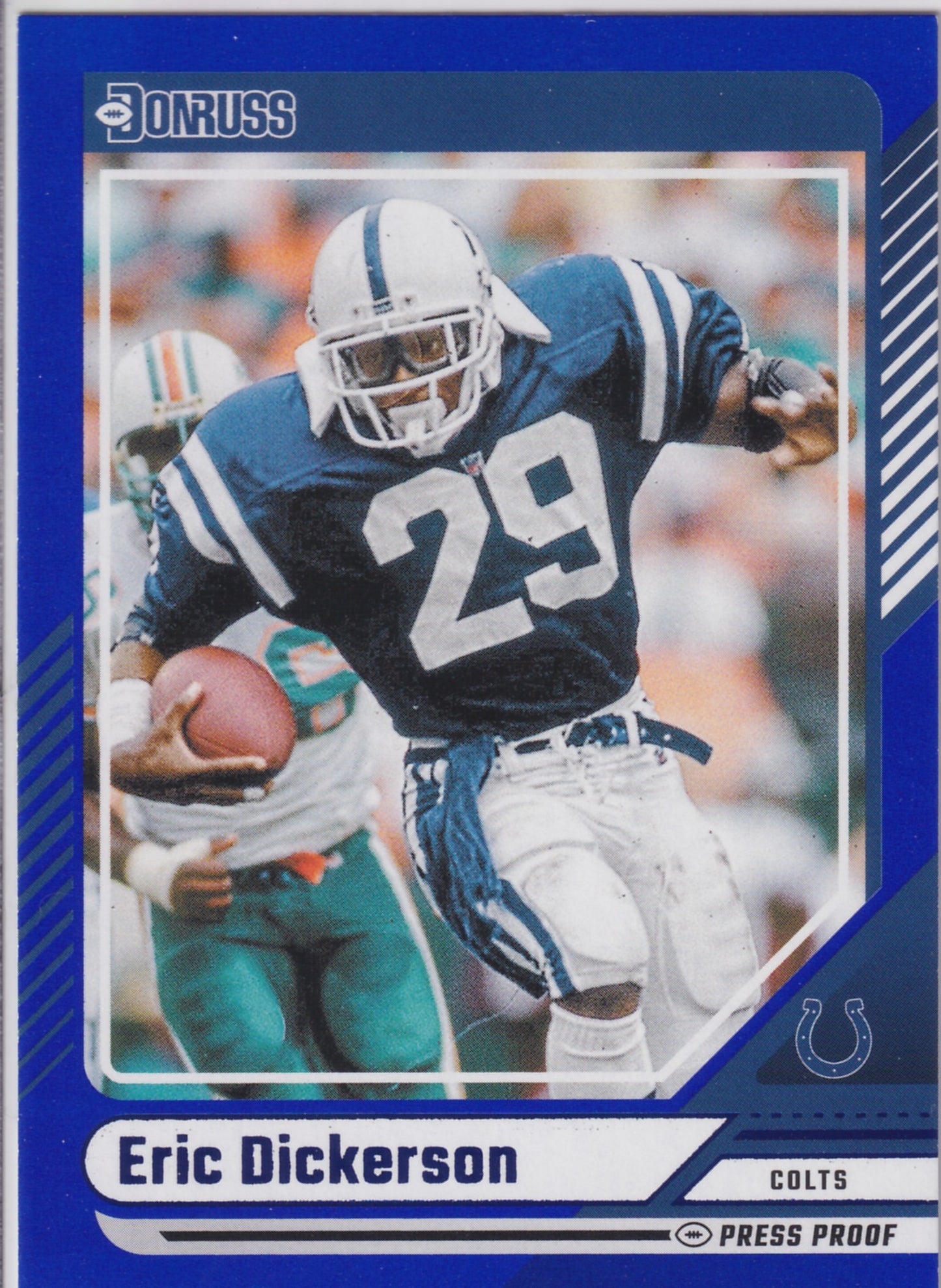 2024 Panini Donruss Eric Dickerson Blue Press Proof #291