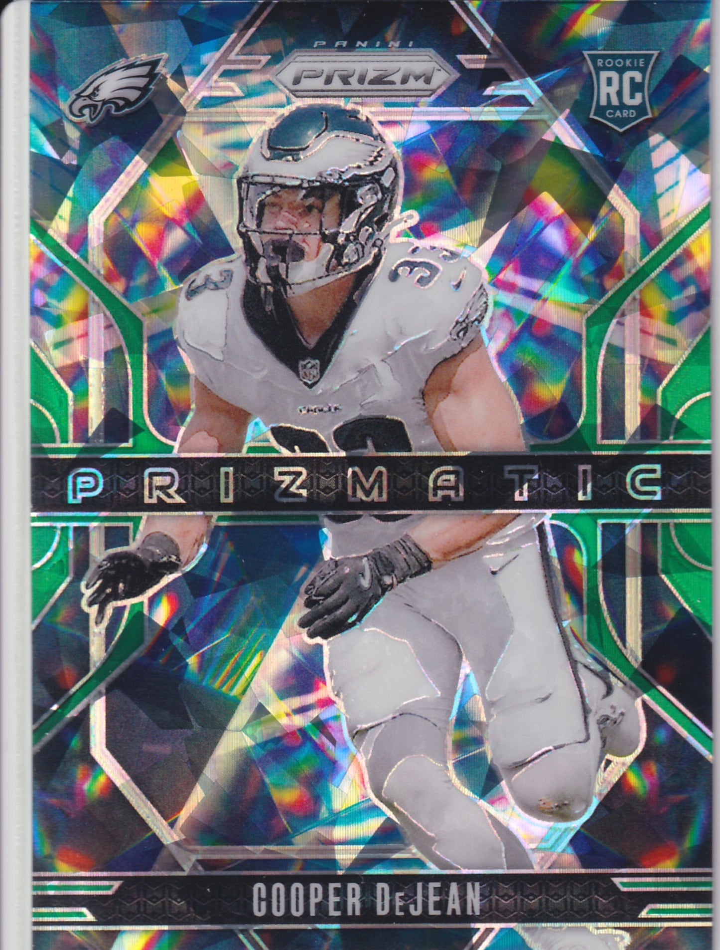 2024 Panini Prizm Cooper DeJean Prismatic Prizm #6 (RC)