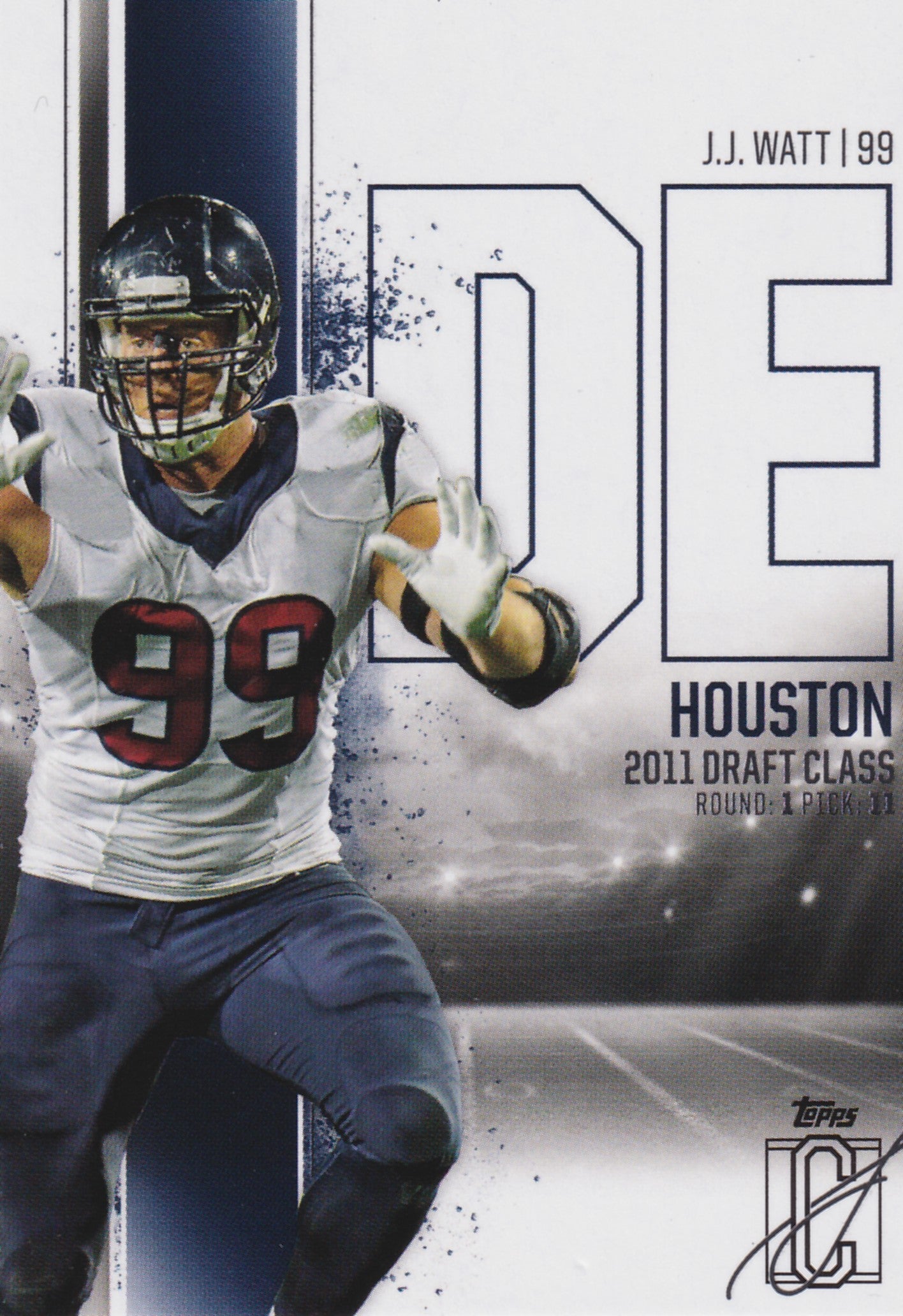 2024 Topps Signature Class JJ Watt #19