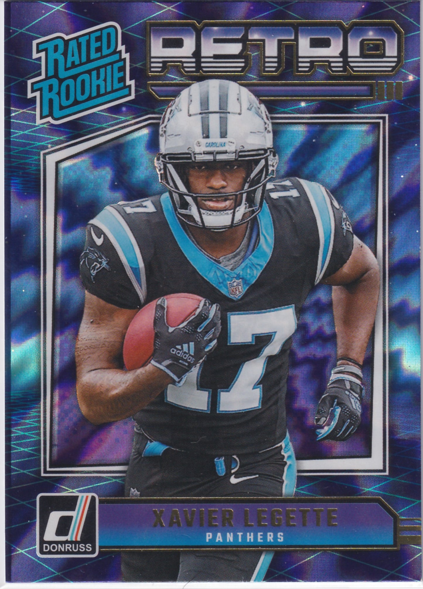 2024 Panini Donruss Xavier Legette Rated Rookies Retro #13
