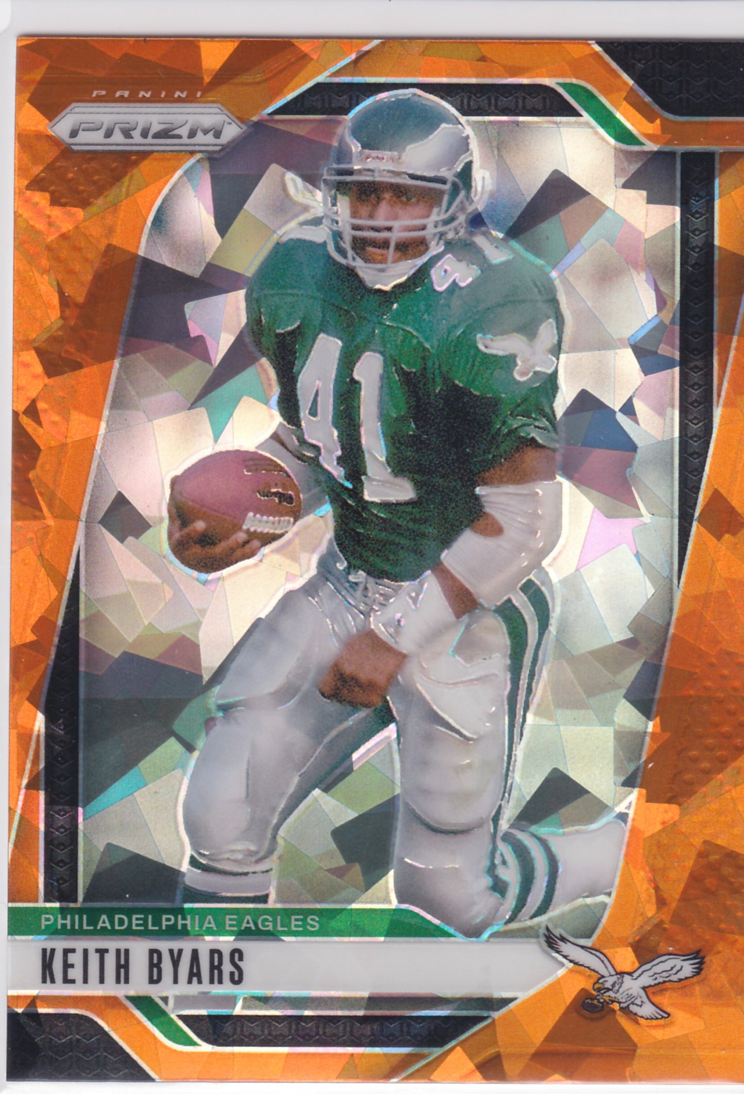 2024 Panini Prizm Keith Byars Orange Ice #239