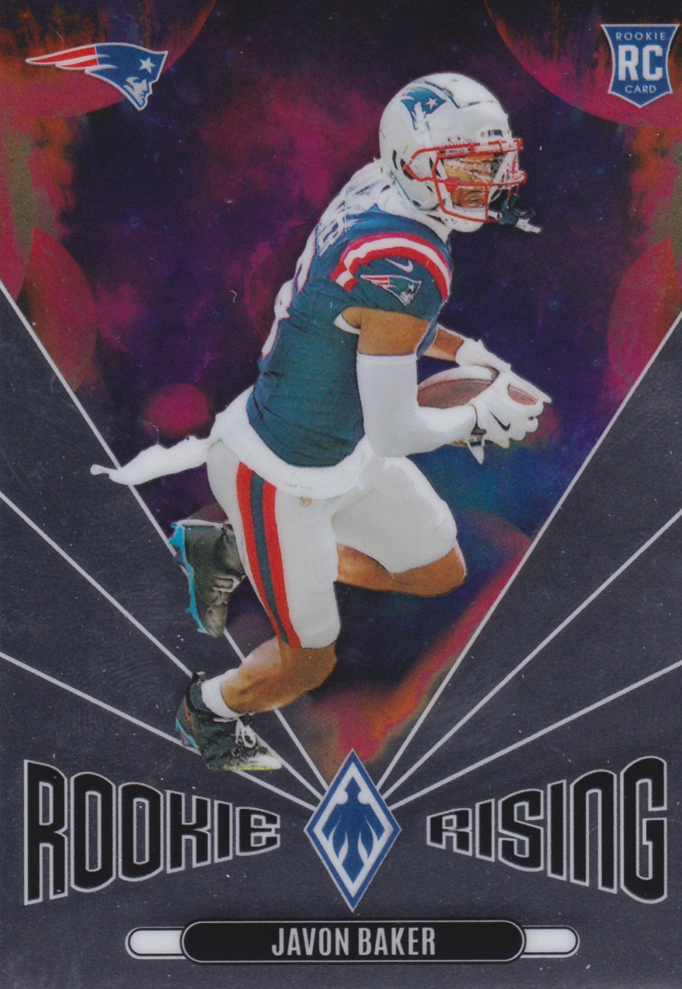 2024 Panini Phoenix Javon Baker Rookie Rising #RR-JBR