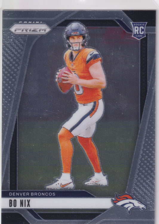 2024 Panini Prizm Bo Nix (RC) #309