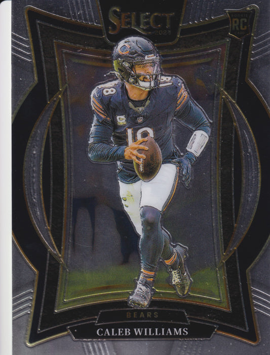 2024 Panini Select Caleb Williams Silver Die Cut Concourse #25