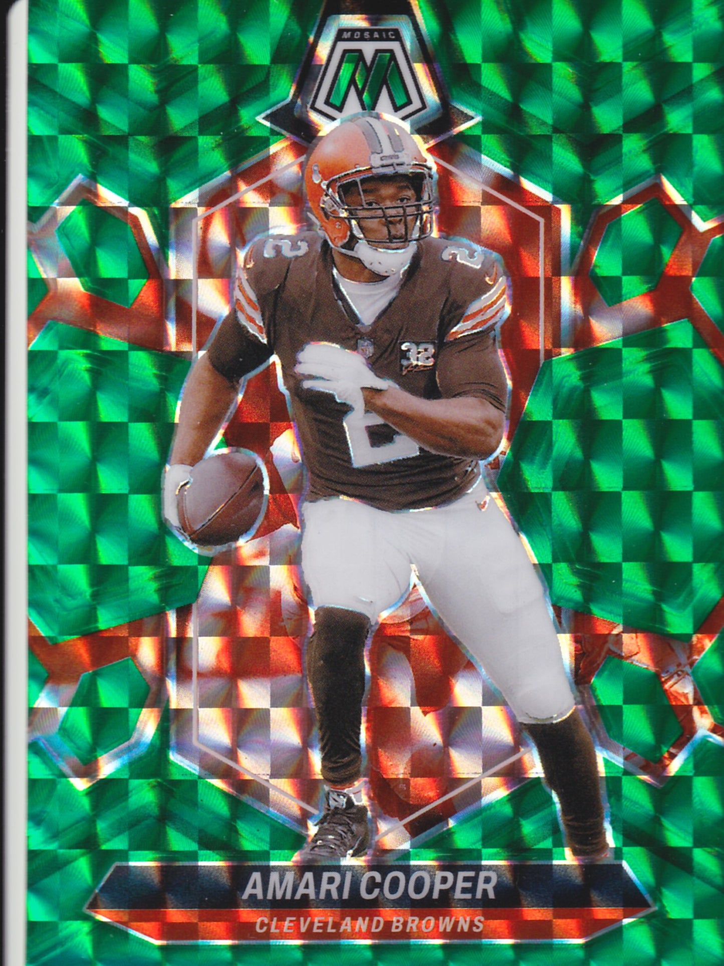 2024 Panini Mosaic Amari Cooper Green Mosaic Prizm #52