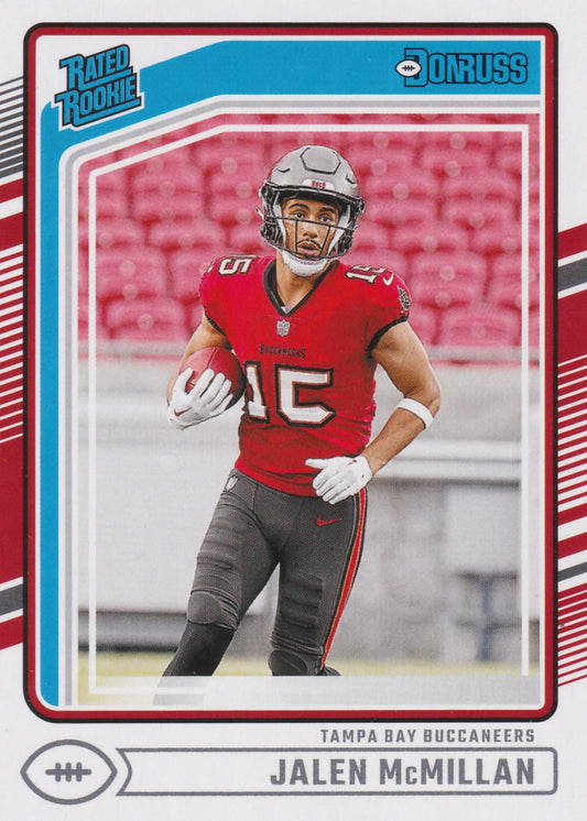 2024 Panini Donruss Rated Rookie Jalen McMillan #388