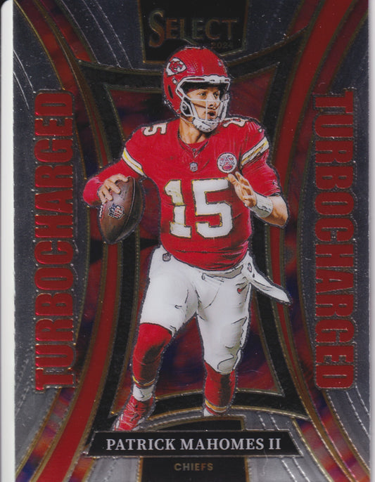 2024 Panini Select Patrick Mahomes Turbo Charged