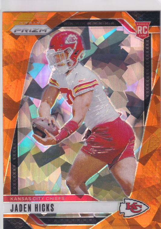 2024 Panini Prizm Jaden Hicks Orange Prizm #336