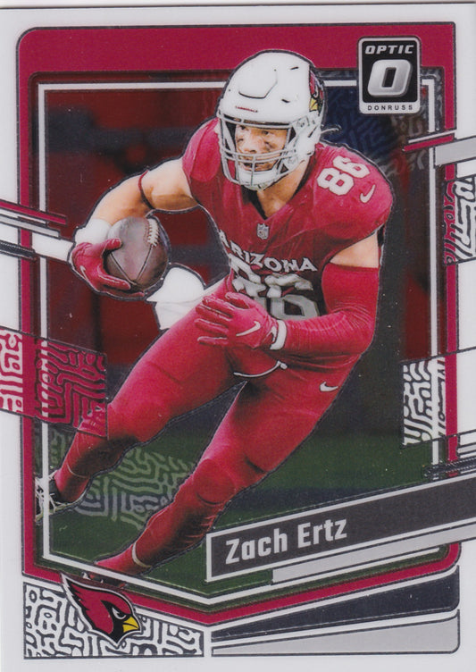 2023 Donruss Optic Zach Ertz Holo #6