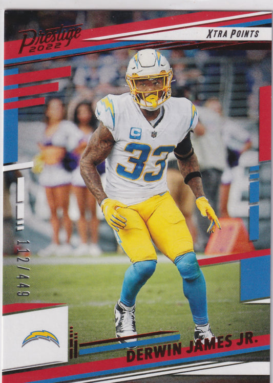 2022 Panini Prestige Derwin James Jr. /449 #158