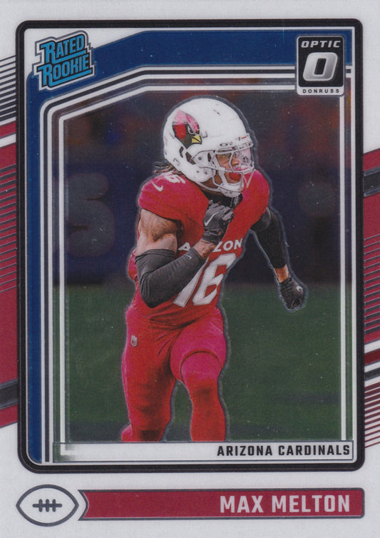 2024 Panini Donruss Optic Max Melton Rated Rookie Holo #277
