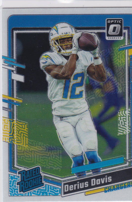 : 2023 Panini Donruss Optic Derius Davis Rated Rookie #264