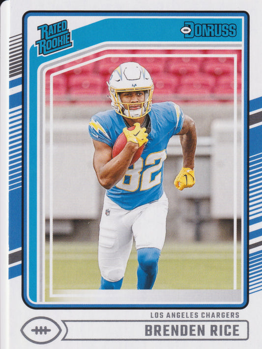 2024 Panini Donruss Brenden Rice Rated Rookies #382