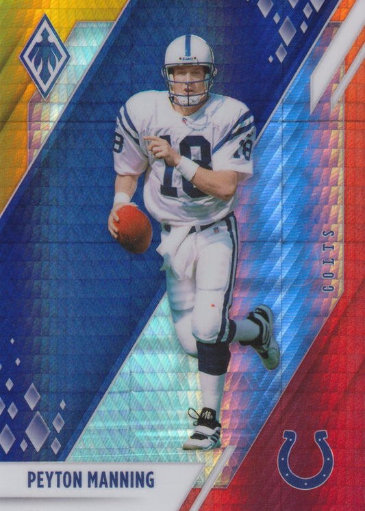 2021 Panini Phoenix Peyton Manning Fire Burst #46