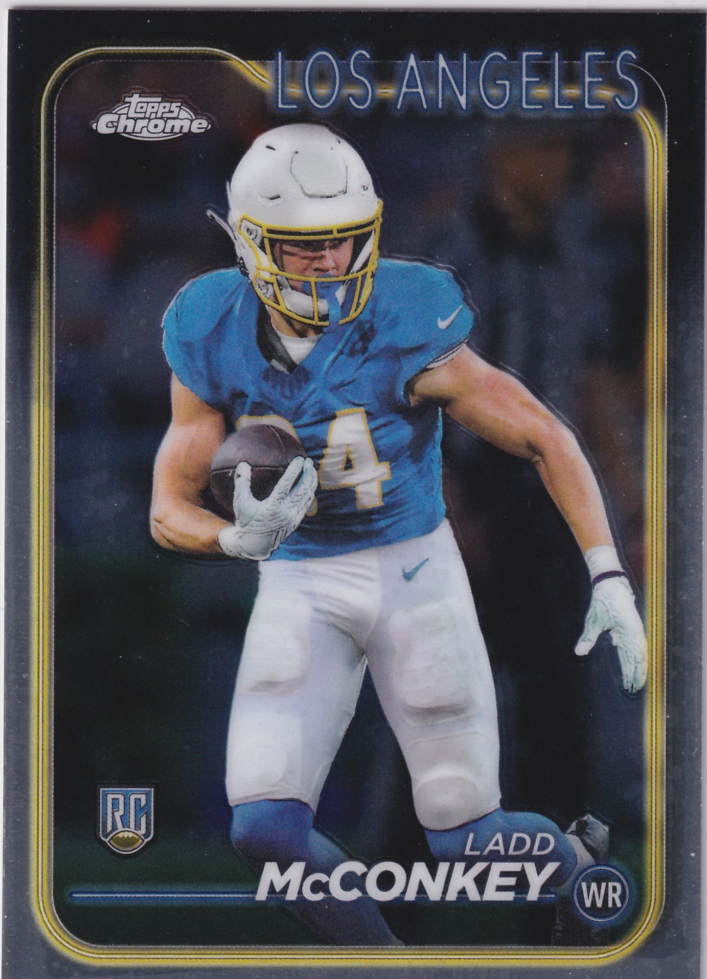 2024 Topps Chrome Ladd McConkey #212 (RC)