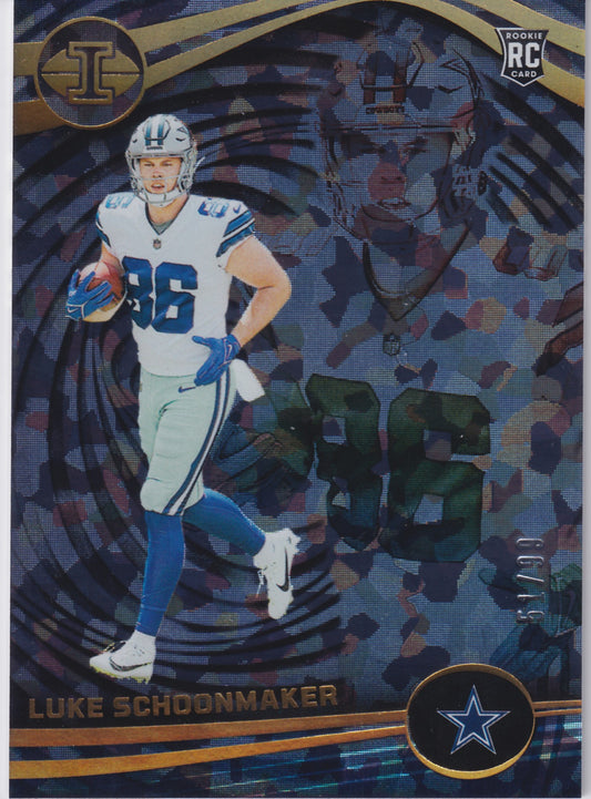2023 Panini Illusions Luke Schoonmaker /99 #30 (RC)