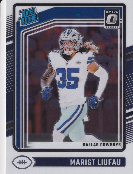 2024 Donruss Optic Marist Liufau Rated Rookie #273