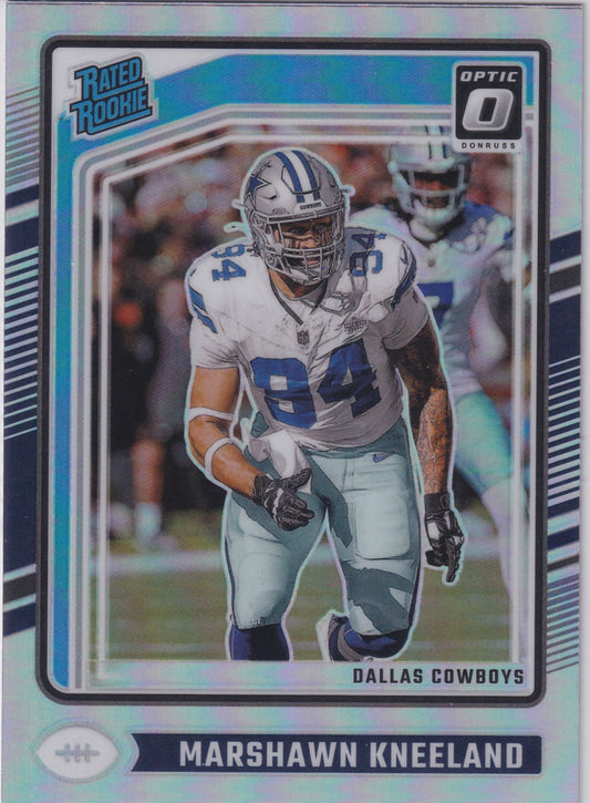 2024 Panini Donruss Optic Marshawn Kneeland Rated Rookie #274