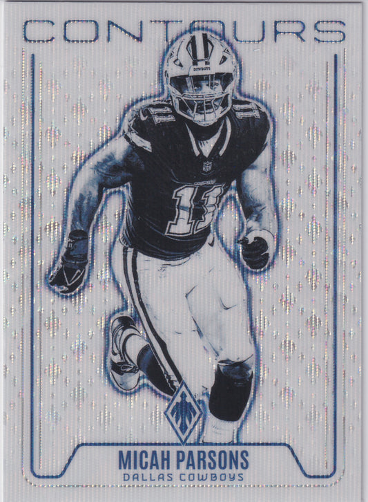 2024 Panini Phoenix Micah Parsons Contours #CON-MPS