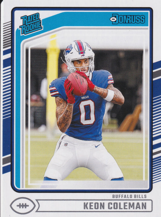 2024 Donruss Keon Coleman Rated Rookie