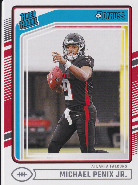 2024 Panini Donruss Michael Penix Jr Rated Rookie #308