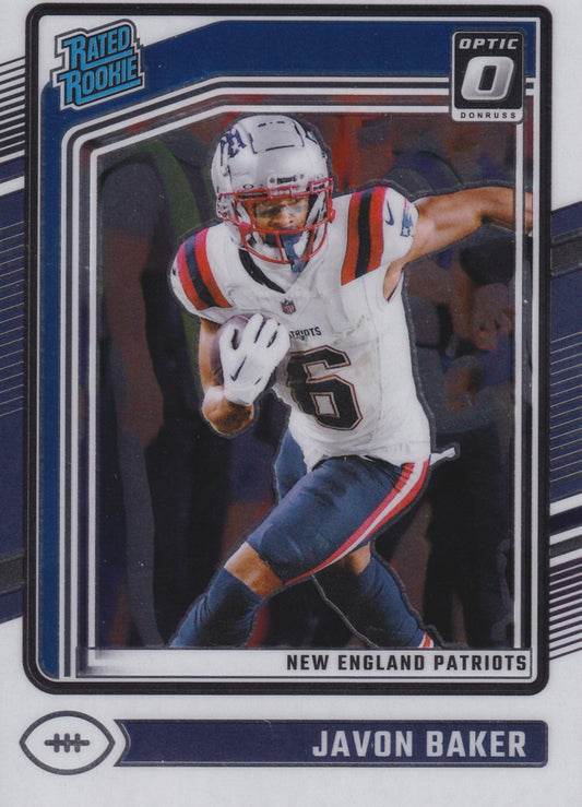 2024 Panini Donruss Optic Javon Baker Rated #245