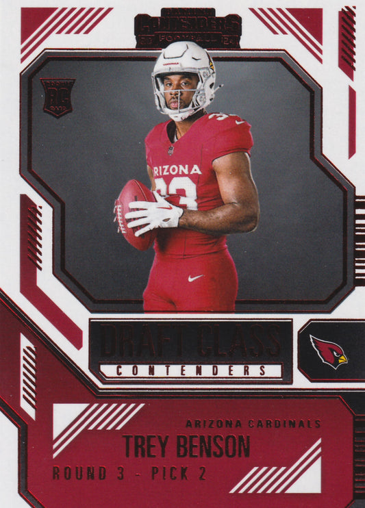 2024 Panini Contenders Trey Benson Draft Class (RC)