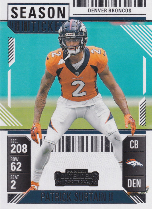 2024 Contenders Patrick Surtain II Season Ticket