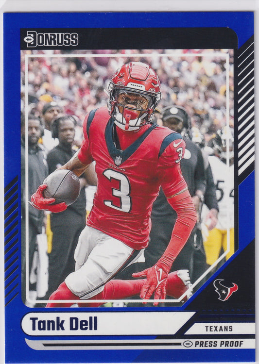 2024 Donruss Tank Dell Blue Press Proof #237