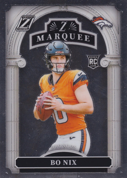2024 Panini Zenith Bo Nix Z Marquee #4 (RC)