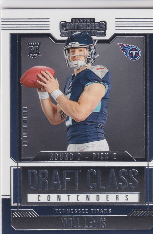 2023 Panini Contenders Will Levis Draft Class Titans #25 (RC)
