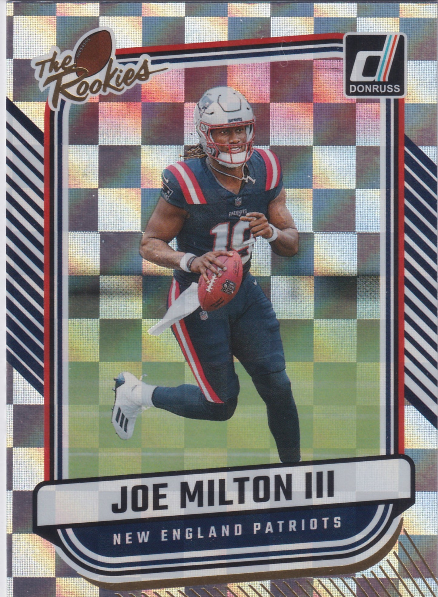 2024 Panini Donruss Joe Milton III The Rookies #TR-10