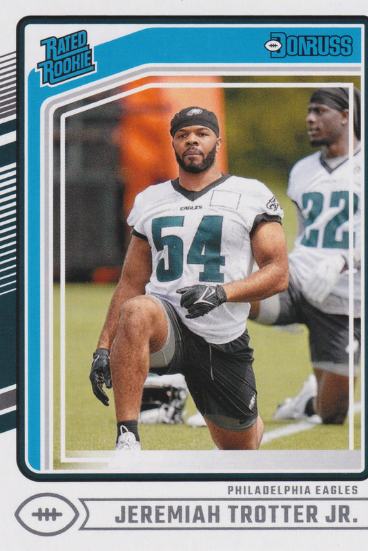 2024 Donruss Jeremiah Trotter Jr Rated Rookie