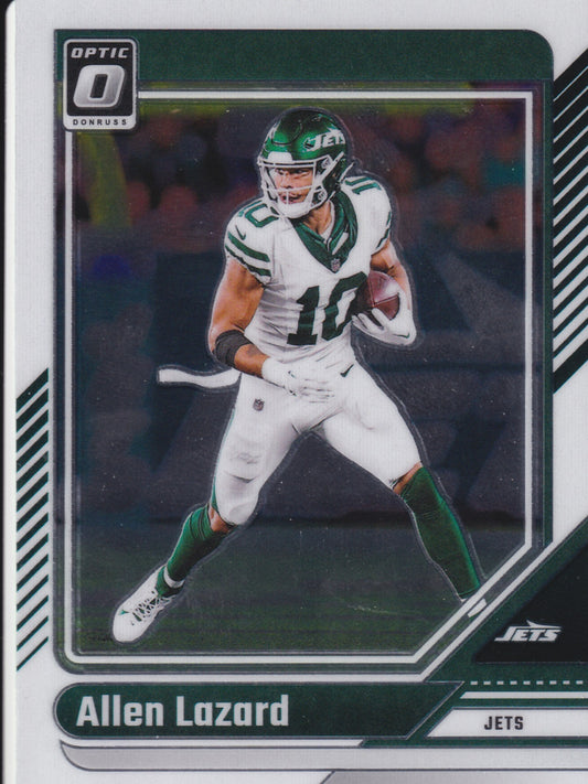 2024 Donruss Optic Allen Lazard Holo Prizm #155