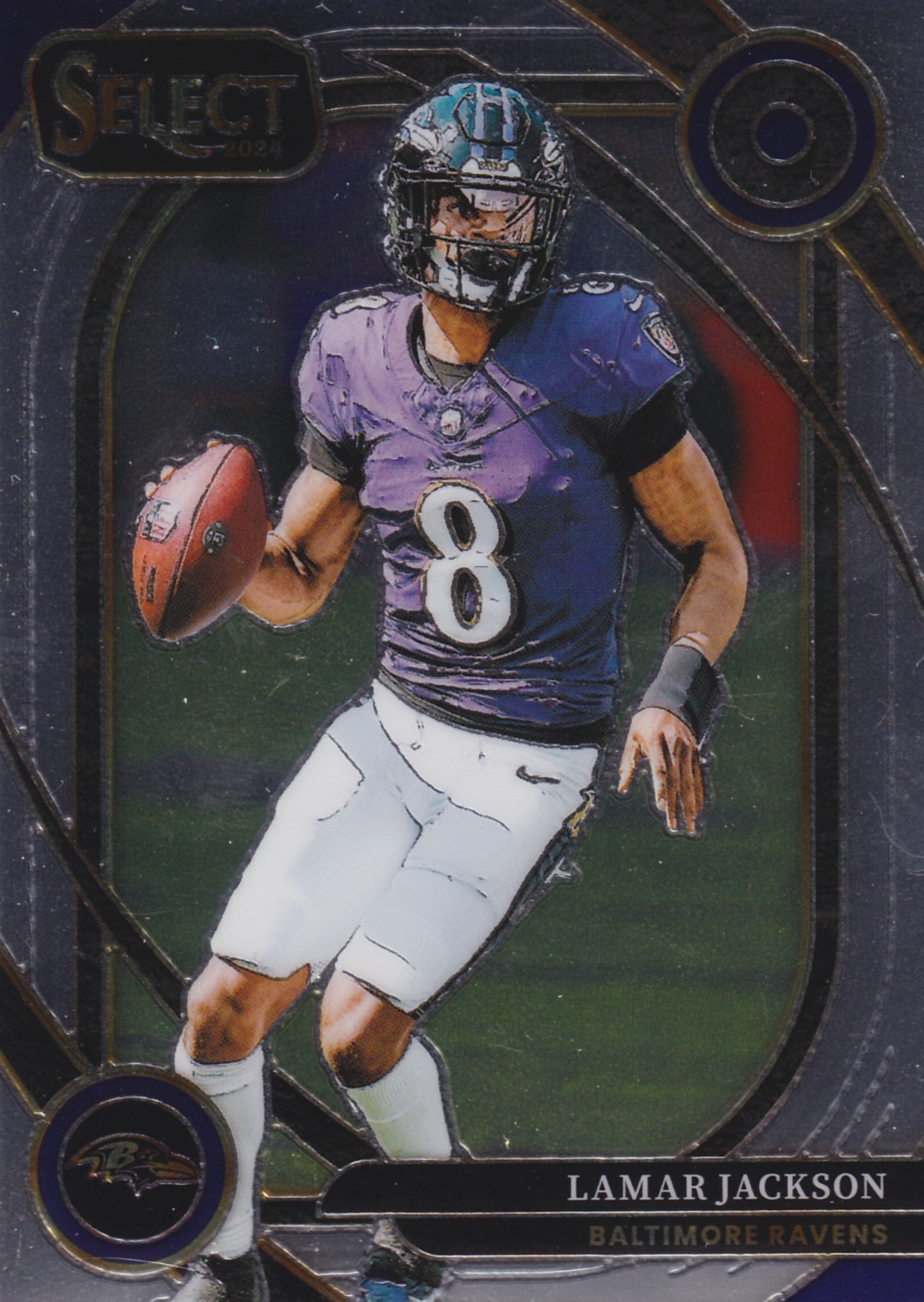 2024 Panini Select Lamar Jackson #121