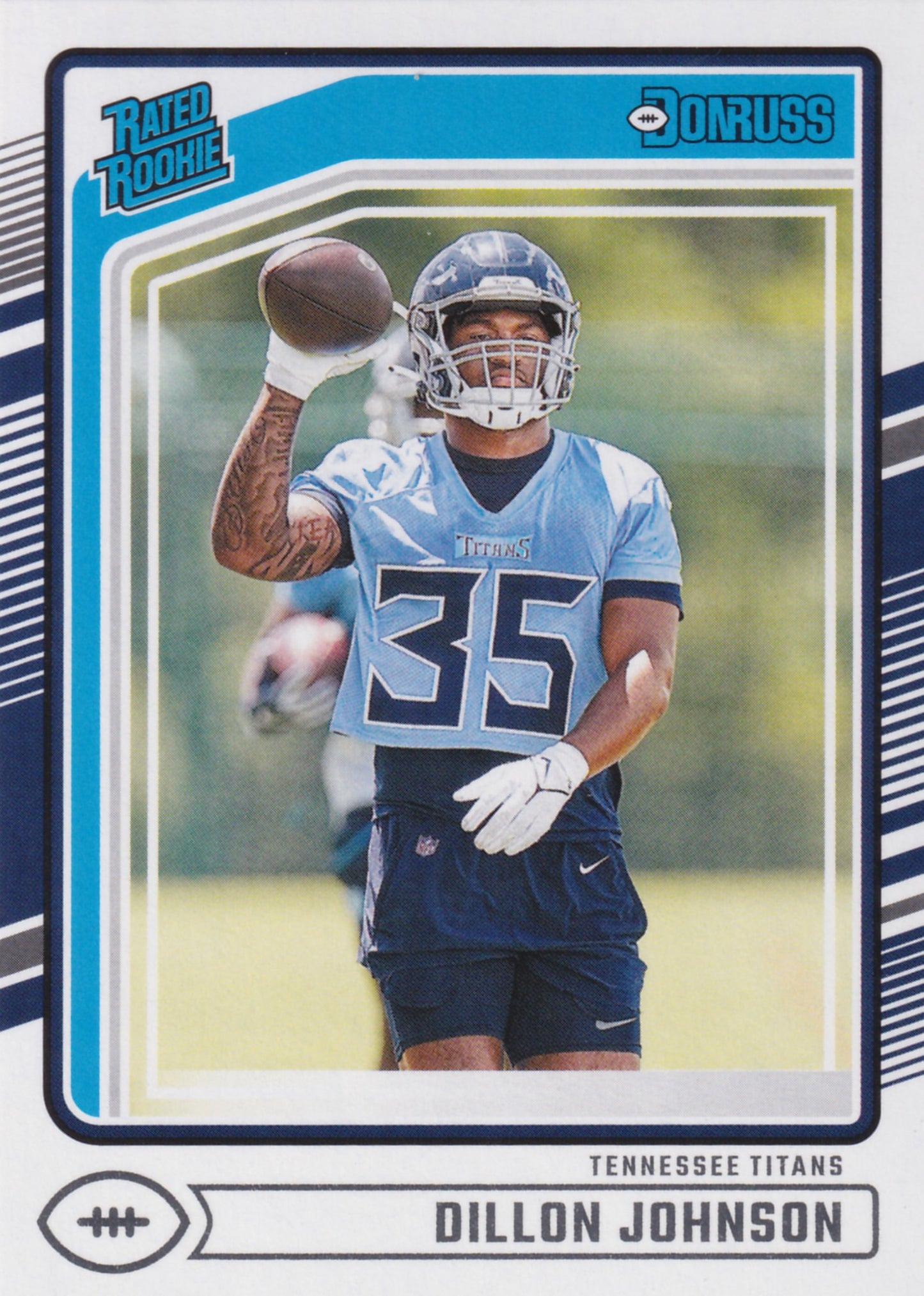 2024 Donruss Dillon Johnson Rated Rookie #399