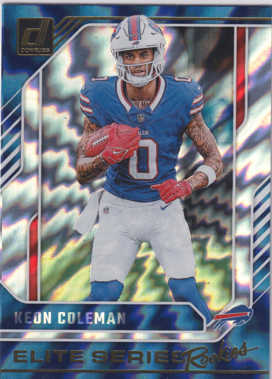 2024 Panini Donruss Keon Coleman The Elite Series Rookies #16