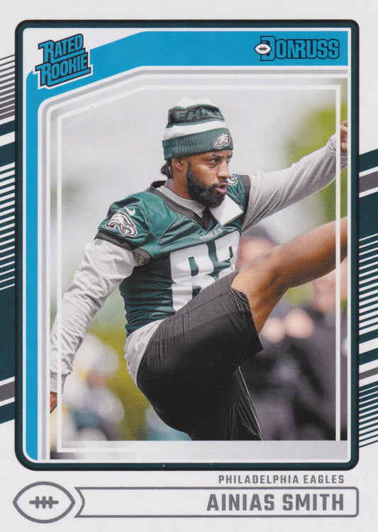 2024 Panini Donruss Ainias Smith Rated Rookie #365