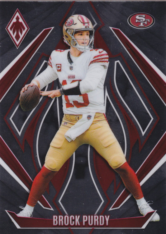 2024 Panini Phoenix Brock Purdy Lazer #18