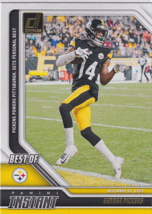 2024 Panini Donruss George Pickens Best of Panini Instant #5