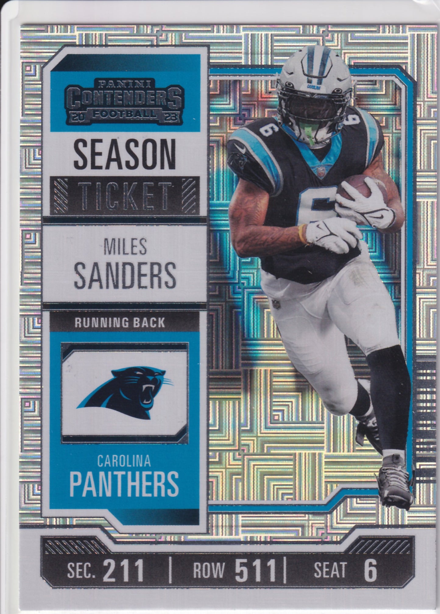 2023 Panini Contenders Miles Sanders Mojo