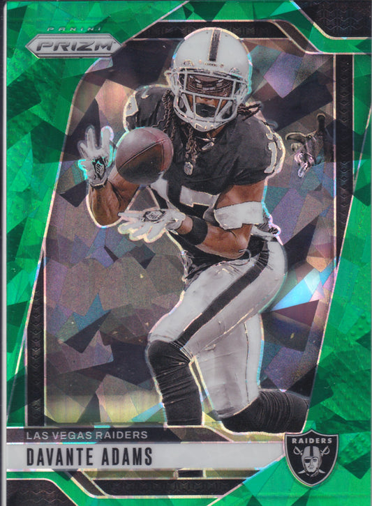 2024 Panini Prizm DaVante Adams Green Ice Prizm #150