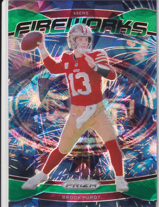 2024 Panini Prizm Brock Purdy Fireworks #2