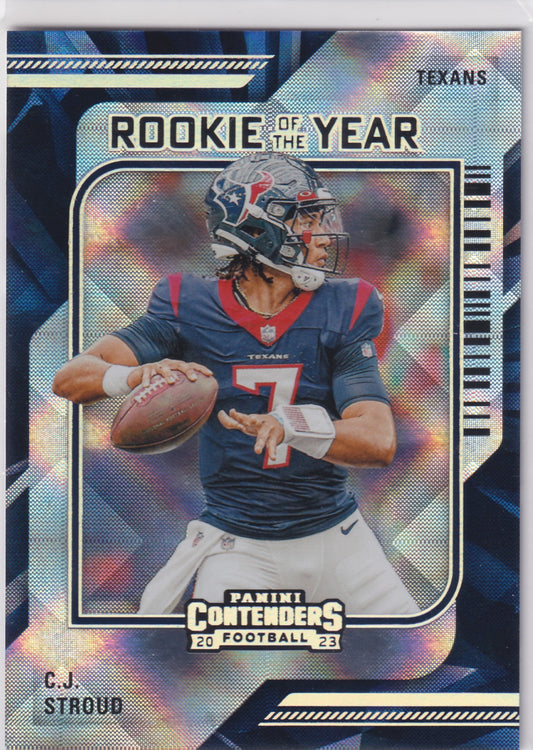 2023 Contenders C.J. Stroud Rookie of the Year #5 (RC)