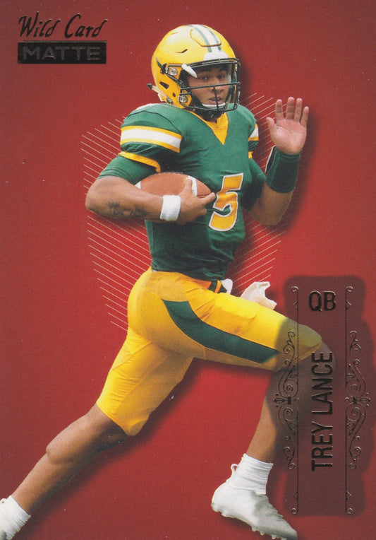 2021 Wild Card Matte Trey Lance