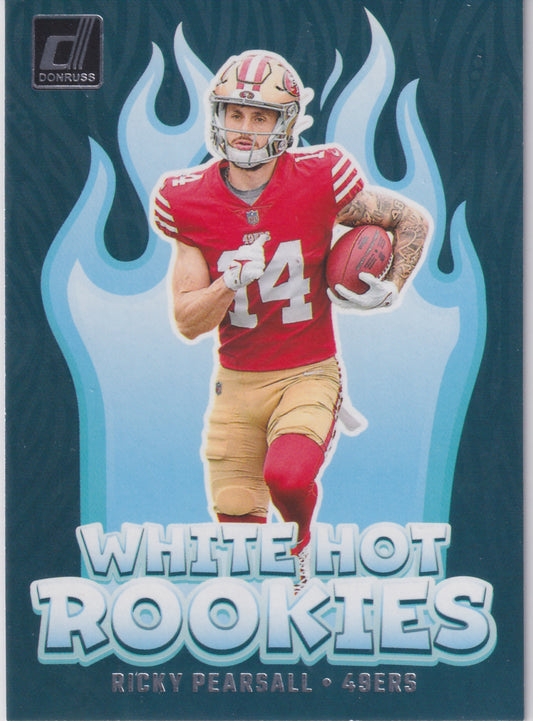 2024 Panini Donruss Ricky Pearsall White Hot Rookies RC #WH3