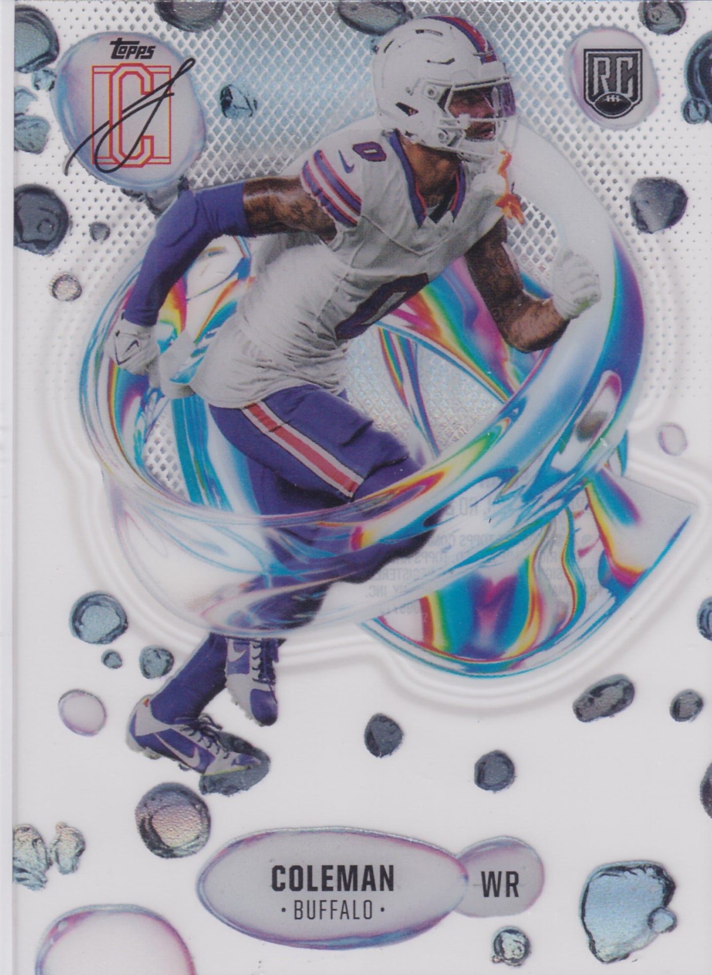 2024 Topps Signature Class Keon Coleman Fluidity #F12