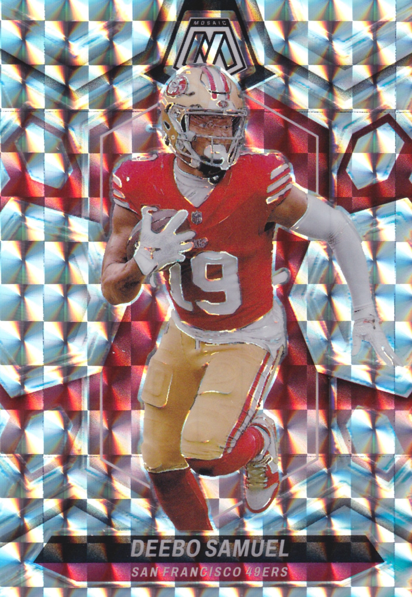 2024 Panini Mosaic Deebo Samuel Geometric #192