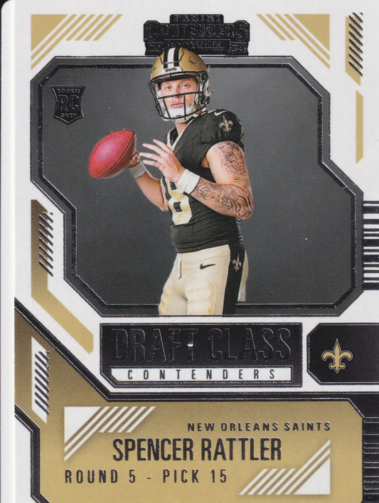 2024 Panini Contenders Spencer Rattler Draft Class Contenders #10